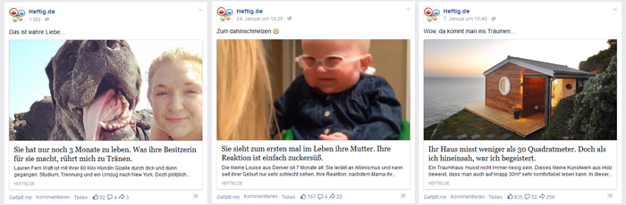 Facebook Werbeanzeige